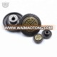 Custom guangzhou cheap embossed jeans cufflink metal shank button