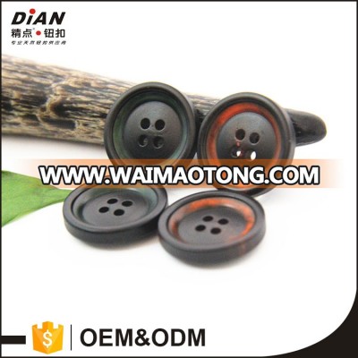 DIAN bulk sewing buttons Free sample laser button colorful horn buttons for garments