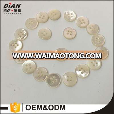 DIAN 18L troca shell & mother of pearl Buttons for Shirts