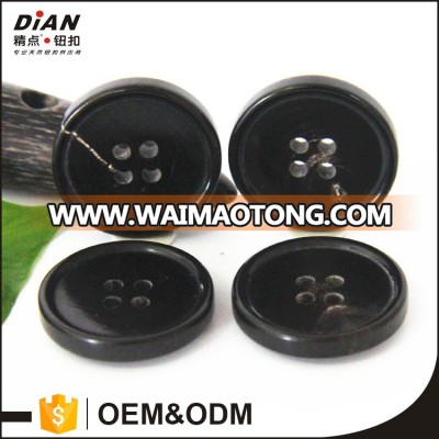 DIAN Natural Top Grade Uniform Buttons Horn Material Button