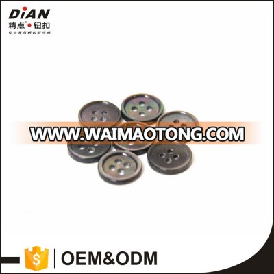 DIAN,Black Mother Of Pearl Shell Button For Shirt And Suit