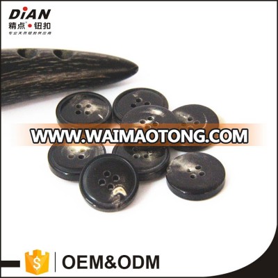 DIAN 15mm horn buttons company Guangzhou button factory