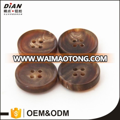 DIAN Natural Brown Horn Button Magnetic Buttons